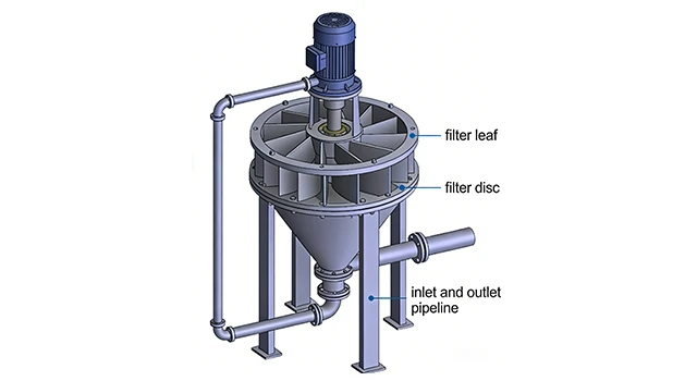Leaf Disc Filter Operating Principle