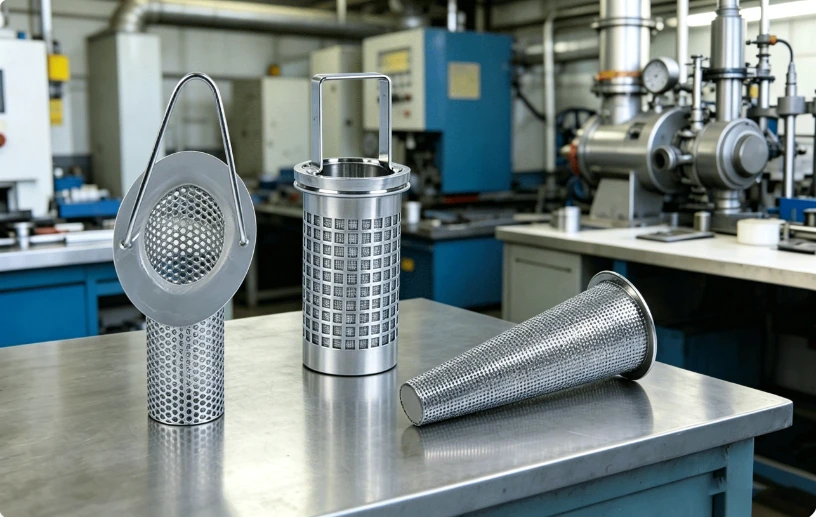 Special-Shaped Metal Filter Elements