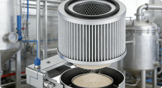 Stainless Steel Pleated Filter Cartridges Operating Principle